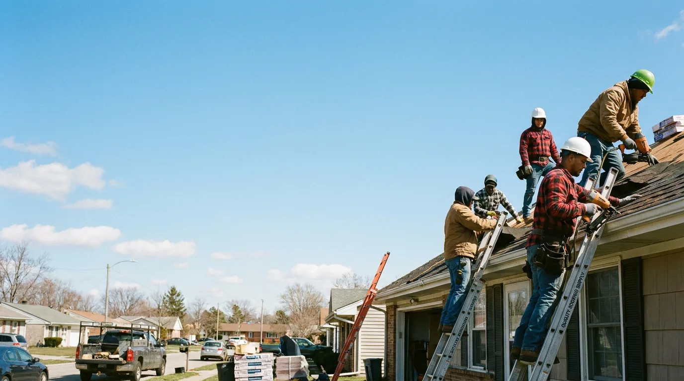 Roofing in Rome, IN near me